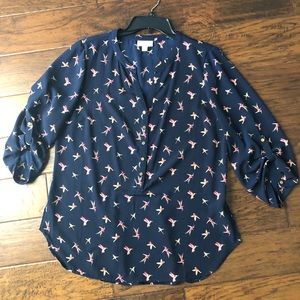 Navy Bird Tunic
